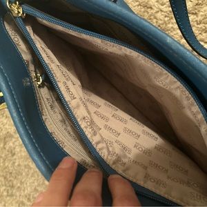 Bright blue Michael Korea handbag